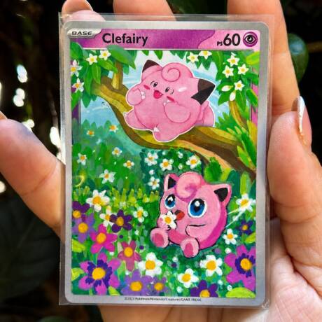 Clefairy e Jigglypuff